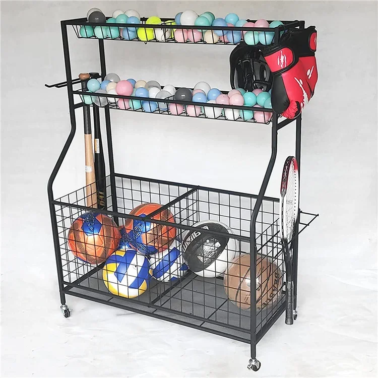 Sports Equipment Garage Storage - 2026 Removable Sports Equipment Storage for