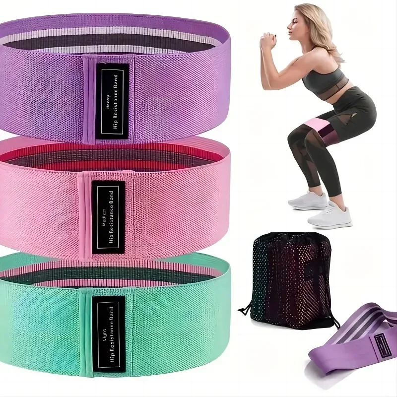 Sports Equipment Supplies - Fabric Resistance Hip Booty Bands Glute