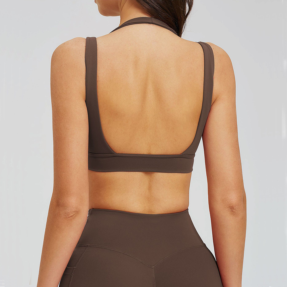 Sports Equipment Logo - Workout Clothes Woman Gym Top Breathable