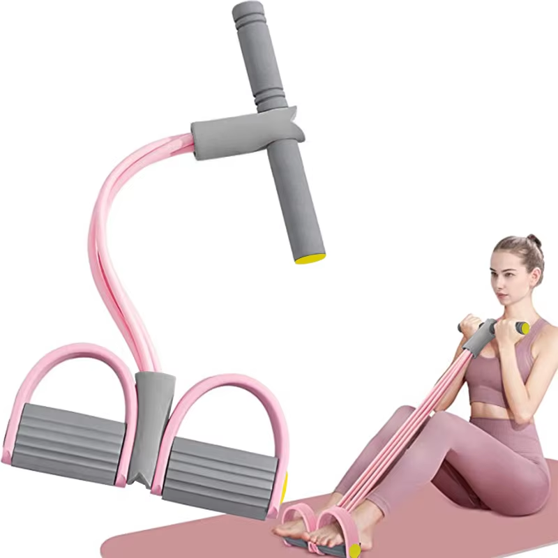 4-Tube Resistance Bands Yoga P - Sports Equipment Supplies recension och pris