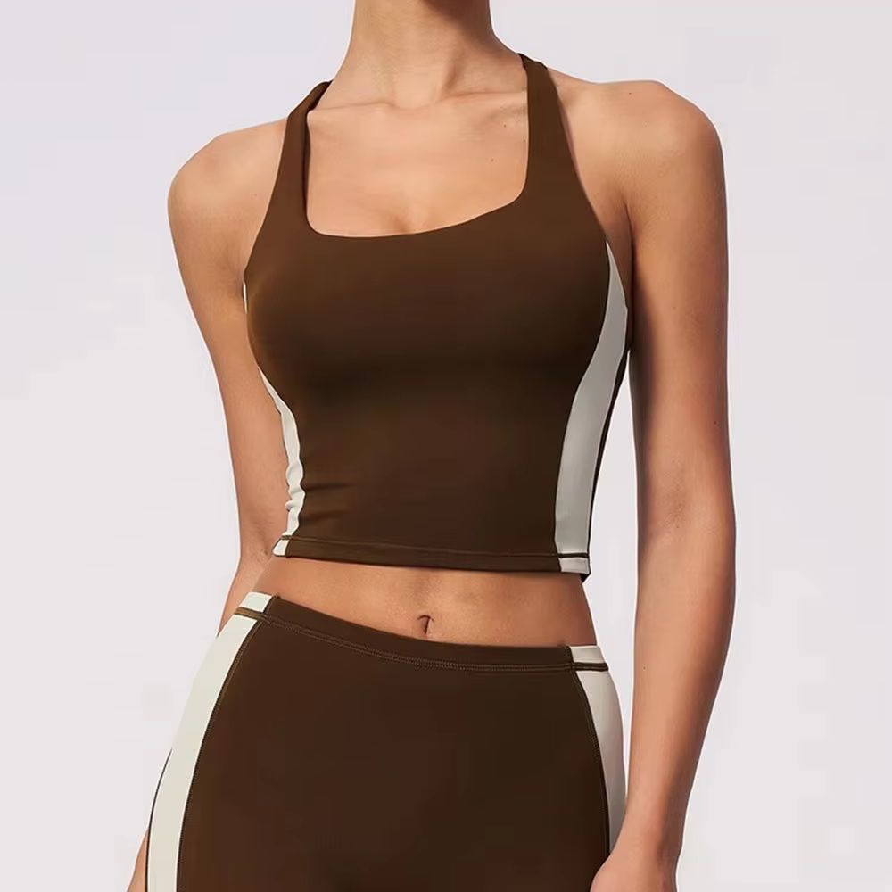 Women Halter Color Block Padde - Sports Equipment Logo recension och pris