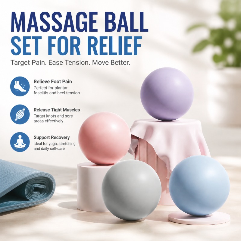 Silicone Fitness Fascia Ball S - Sports Equipment Supplies recension och pris