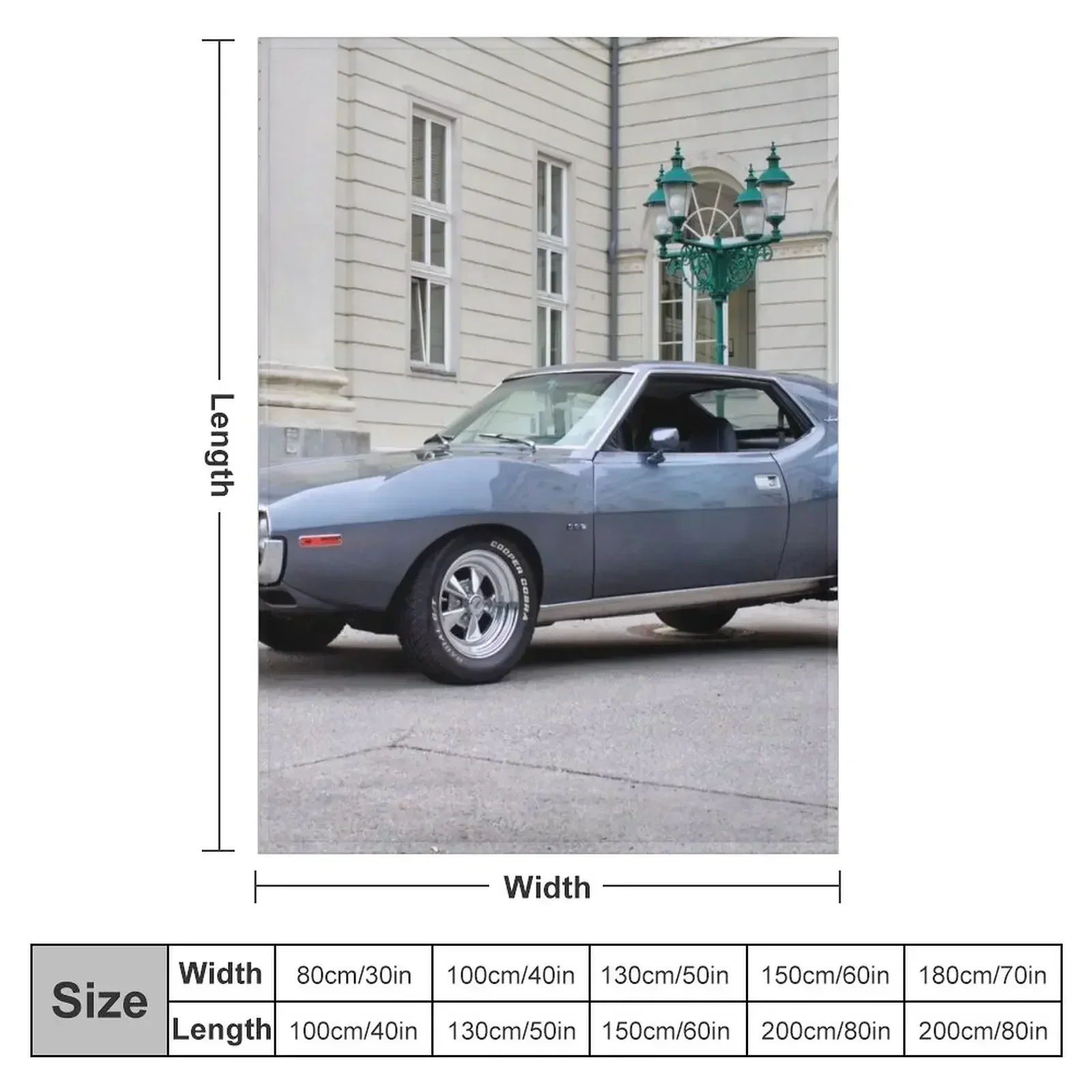 AMC Javelin SST Throw Blanket  - Javelin Throwing recension och pris