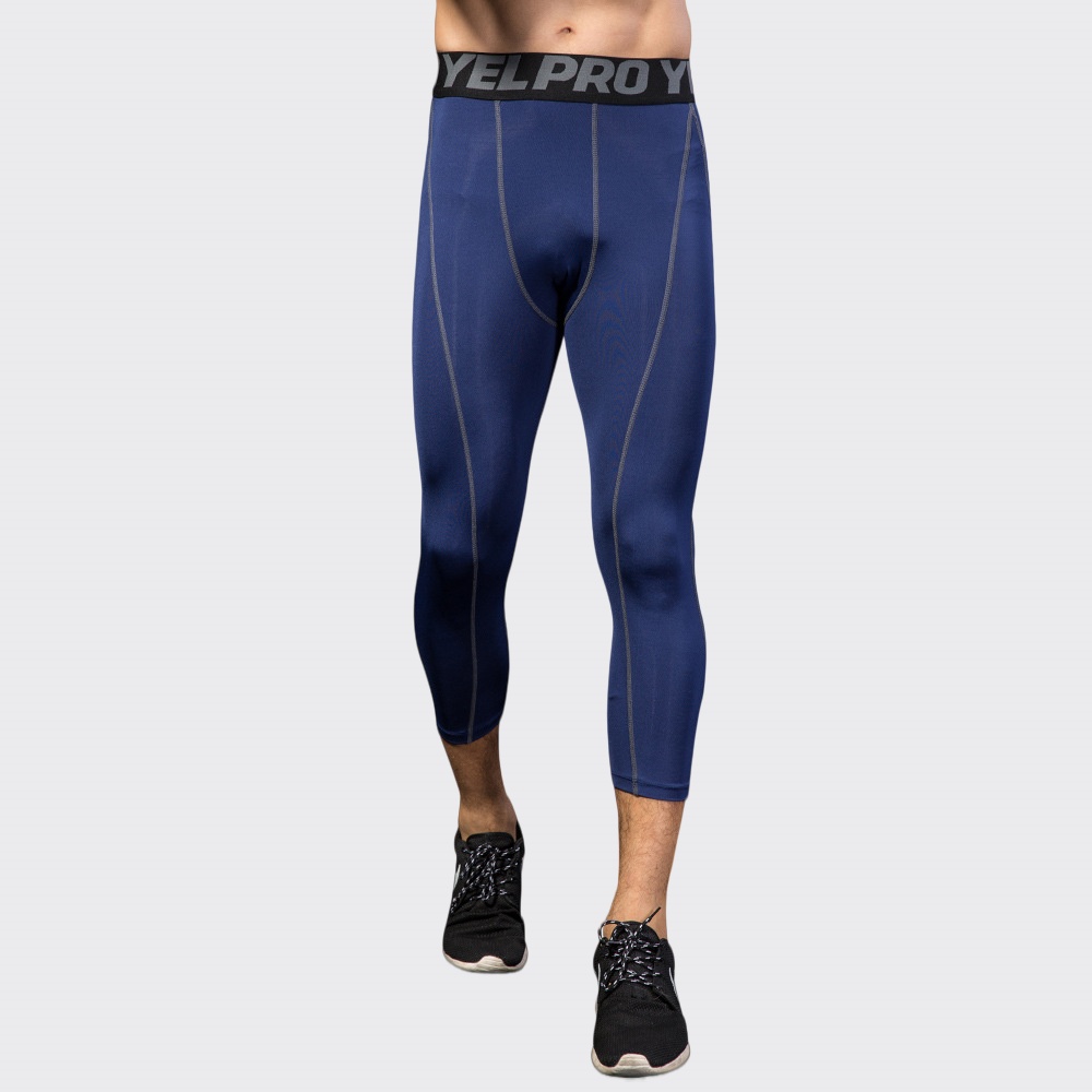 Men Compression Fitness Leggin - Sports Equipment Logo recension och pris