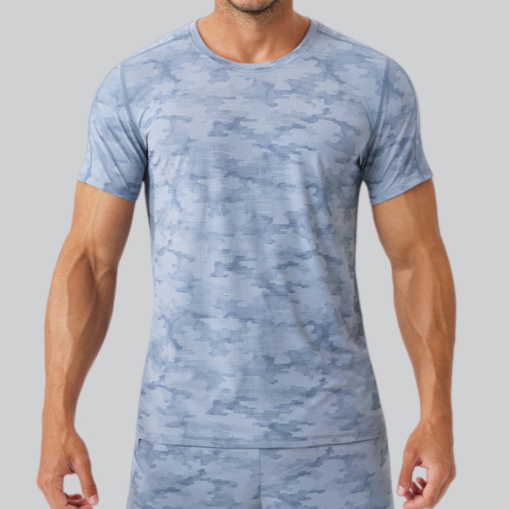 Men's Round Neck T-Shirt Sport - Sports Equipment Logo recension och pris