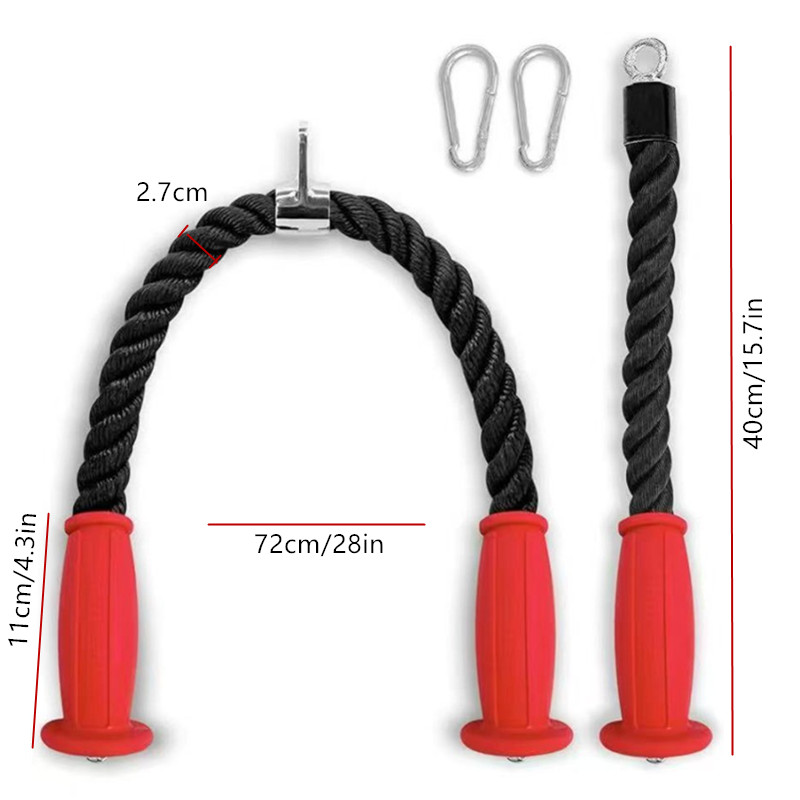 Ergonomic Tricep Ropes Non-Sli - Sports Equipment Online recension och pris