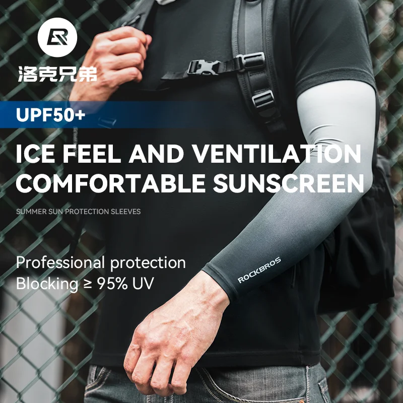 ROCKBROS Arm Sleeves Ice Silk  - Sports Equipment Supplies recension och pris