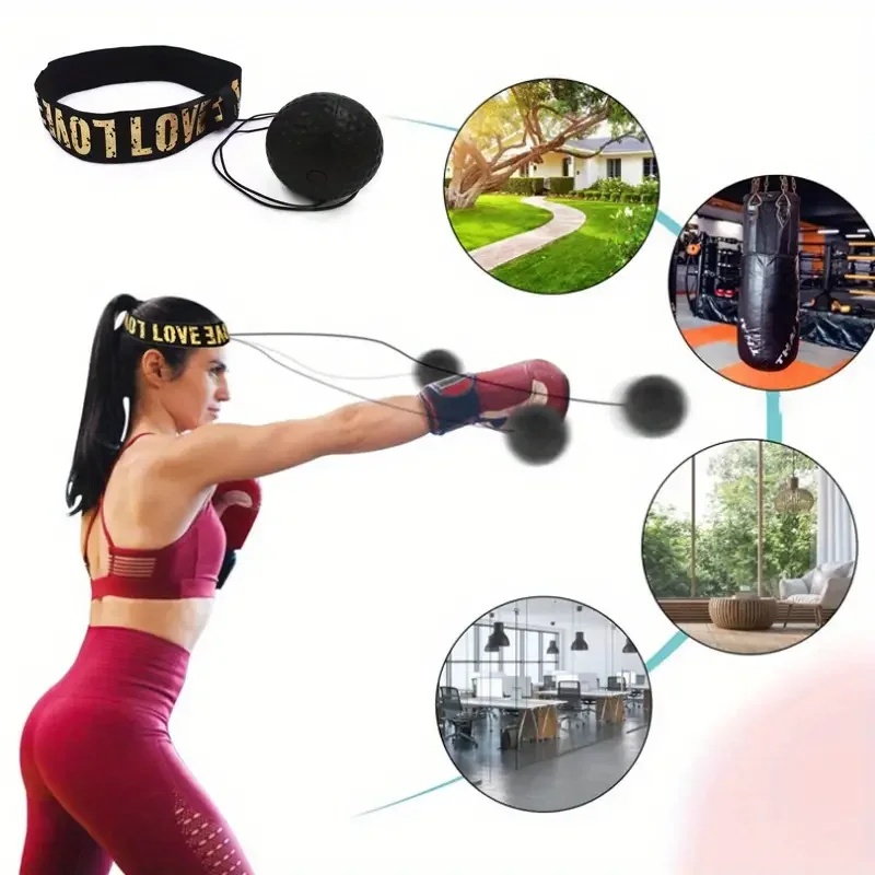 1/3Pcs Boxing Speed Ball Head- - Sports Equipment Online recension och pris