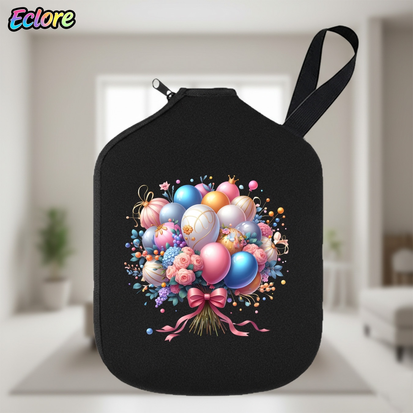 Colorful Flower Balloon Bouque - Pickleball Paddle recension och pris