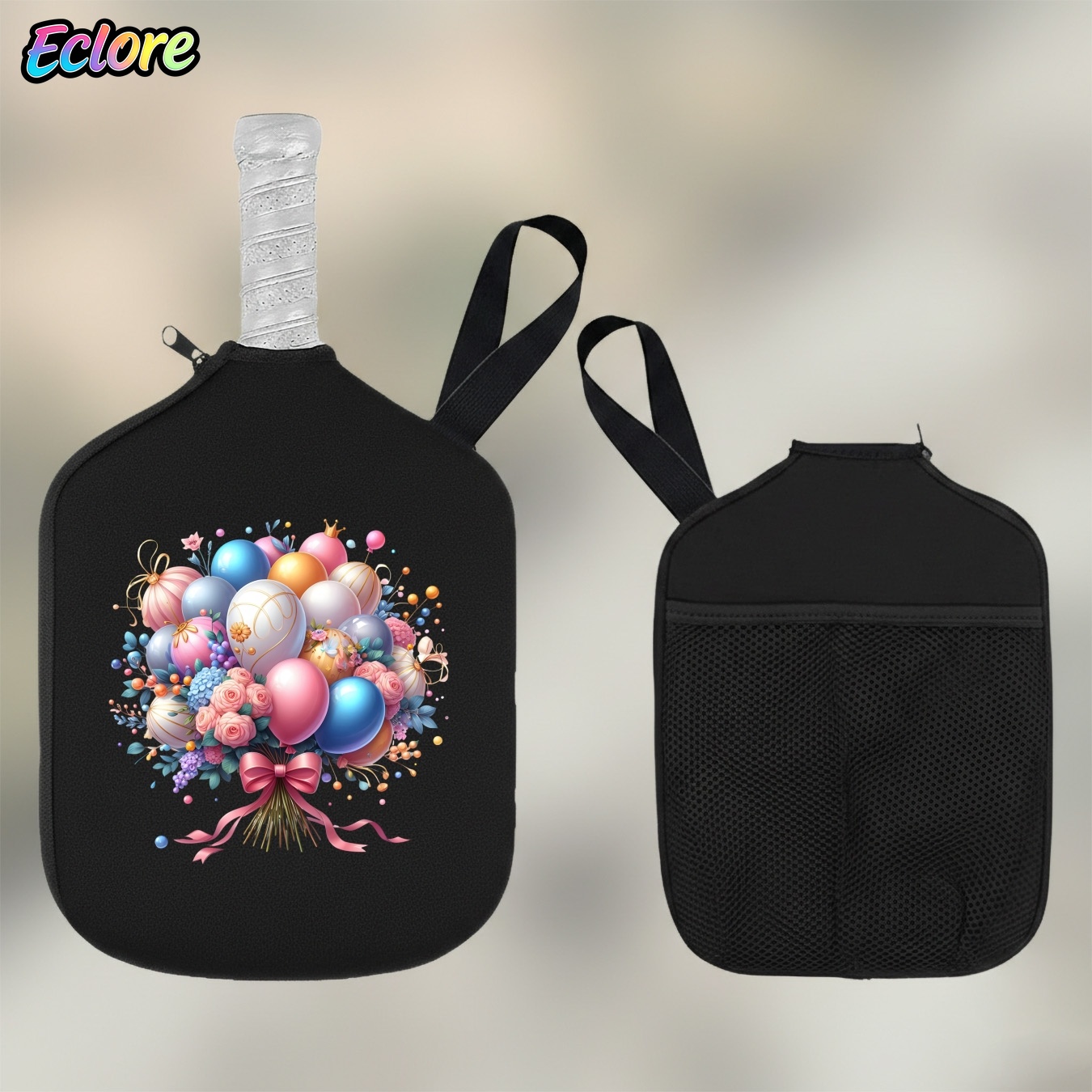 Colorful Flower Balloon Bouque - Pickleball Paddle recension och pris