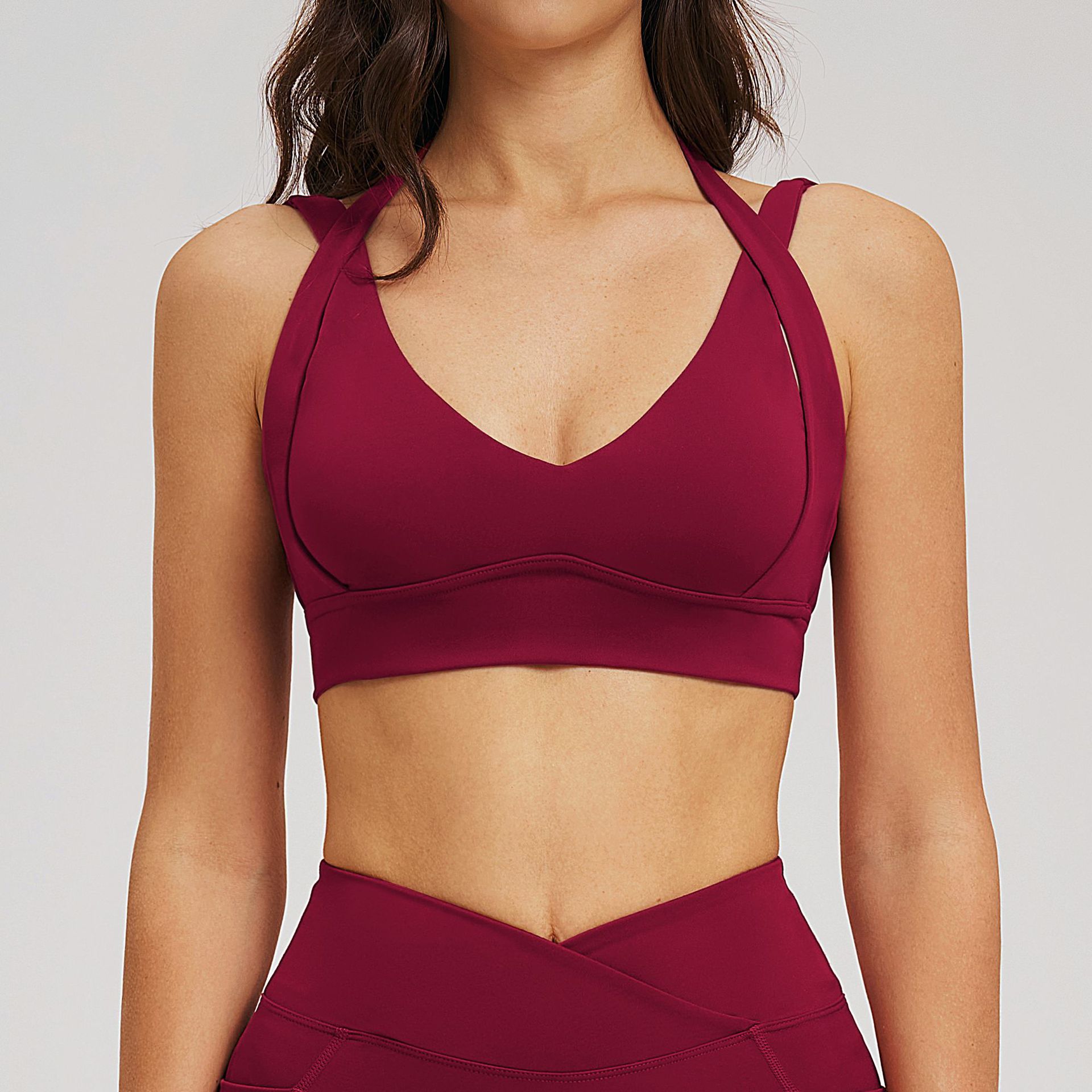 Workout Clothes Woman Gym Top  - Sports Equipment Logo recension och pris