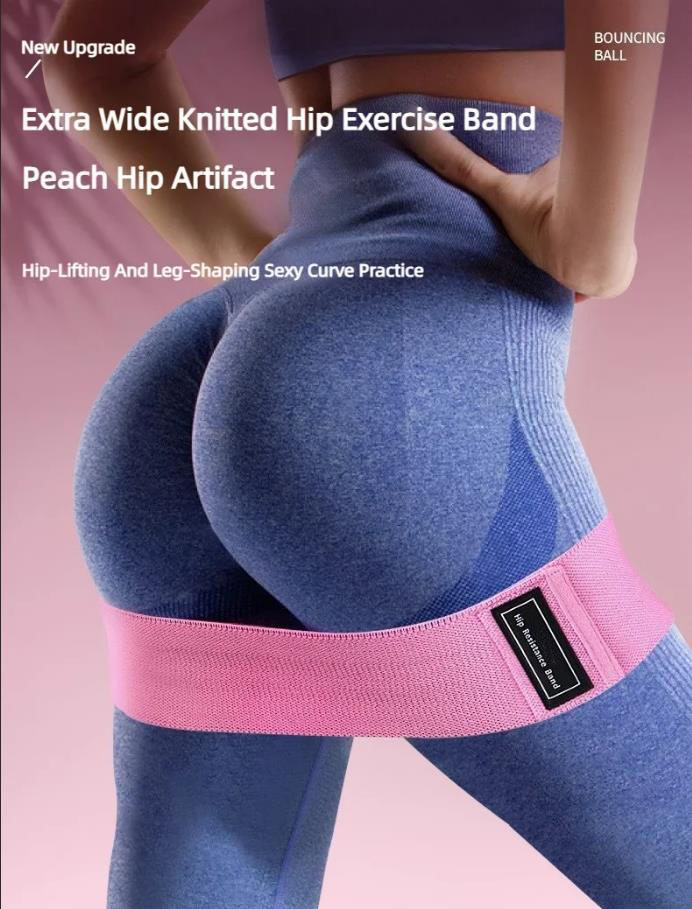 3Pcs Fabric Resistance Hip Boo - Sports Equipment Supplies recension och pris