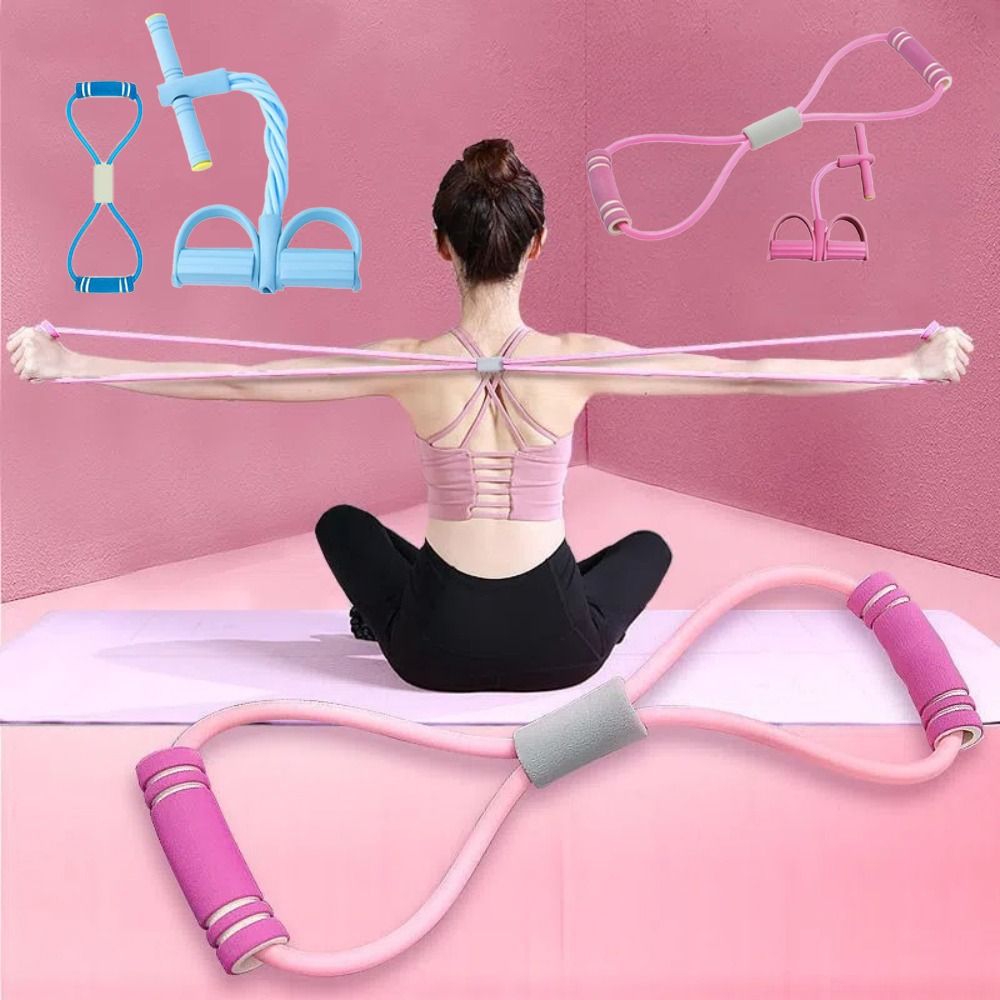 6-Tube Resistance Bands Fitnes - Sports Equipment Supplies recension och pris