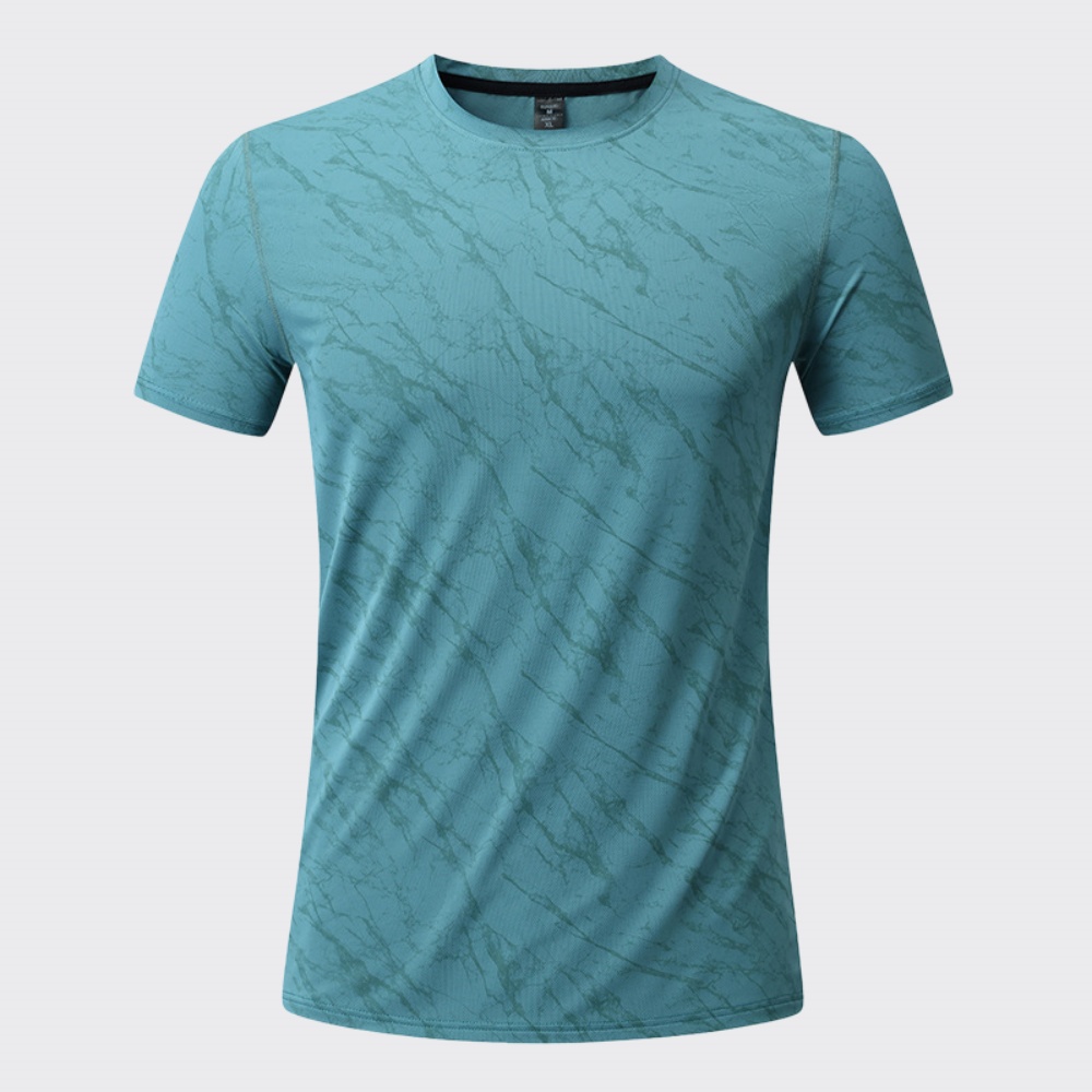 Summer Men's Quick-Dry Fitness - Sports Equipment Logo recension och pris