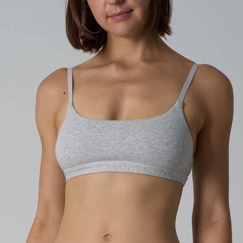 Cotton Scoop Bralette Seamless - Sports Equipment At Home recension och pris