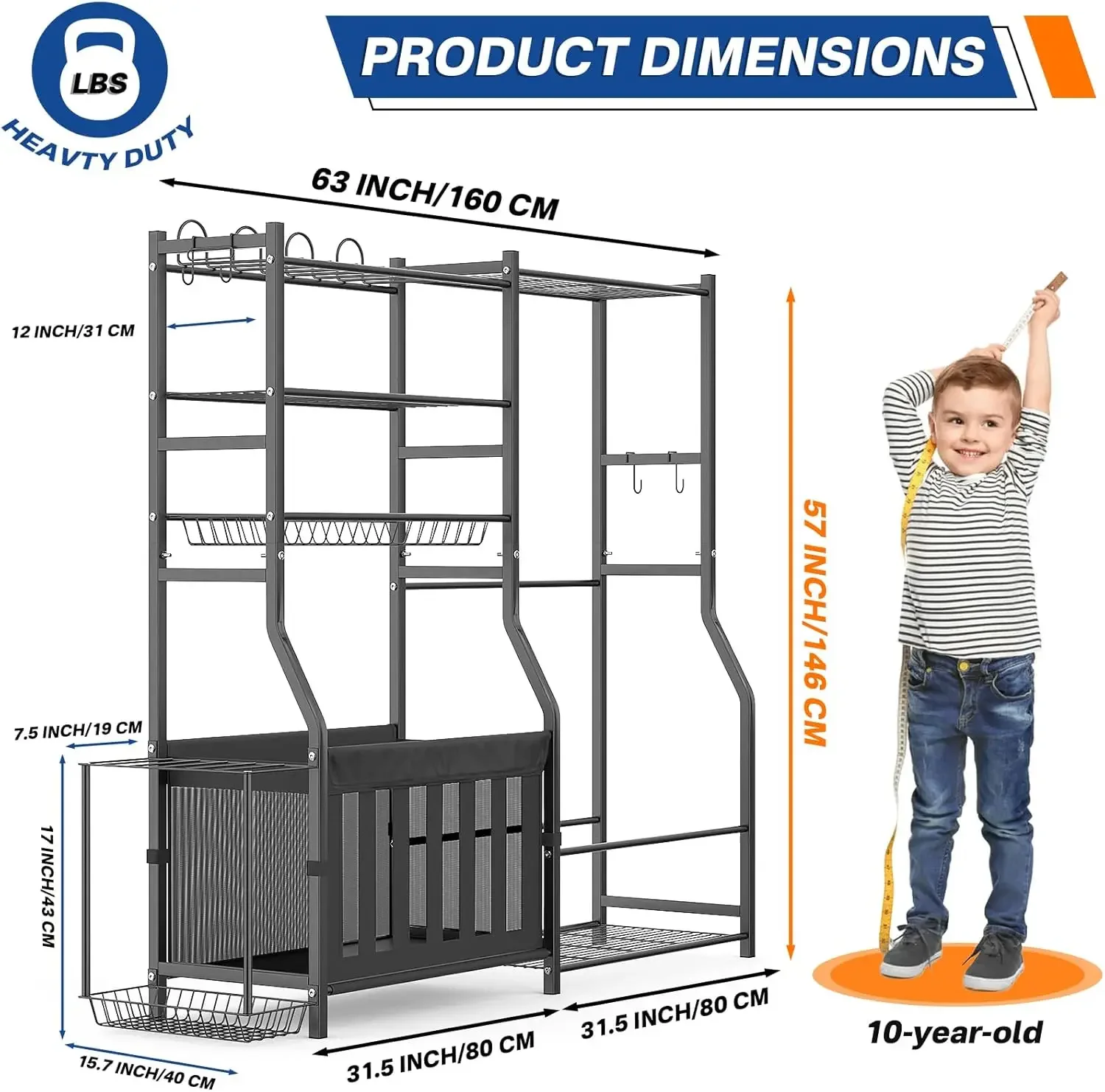 Heavy Duty Garage Sports Equip - Sports Equipment Garage Storage recension och pris