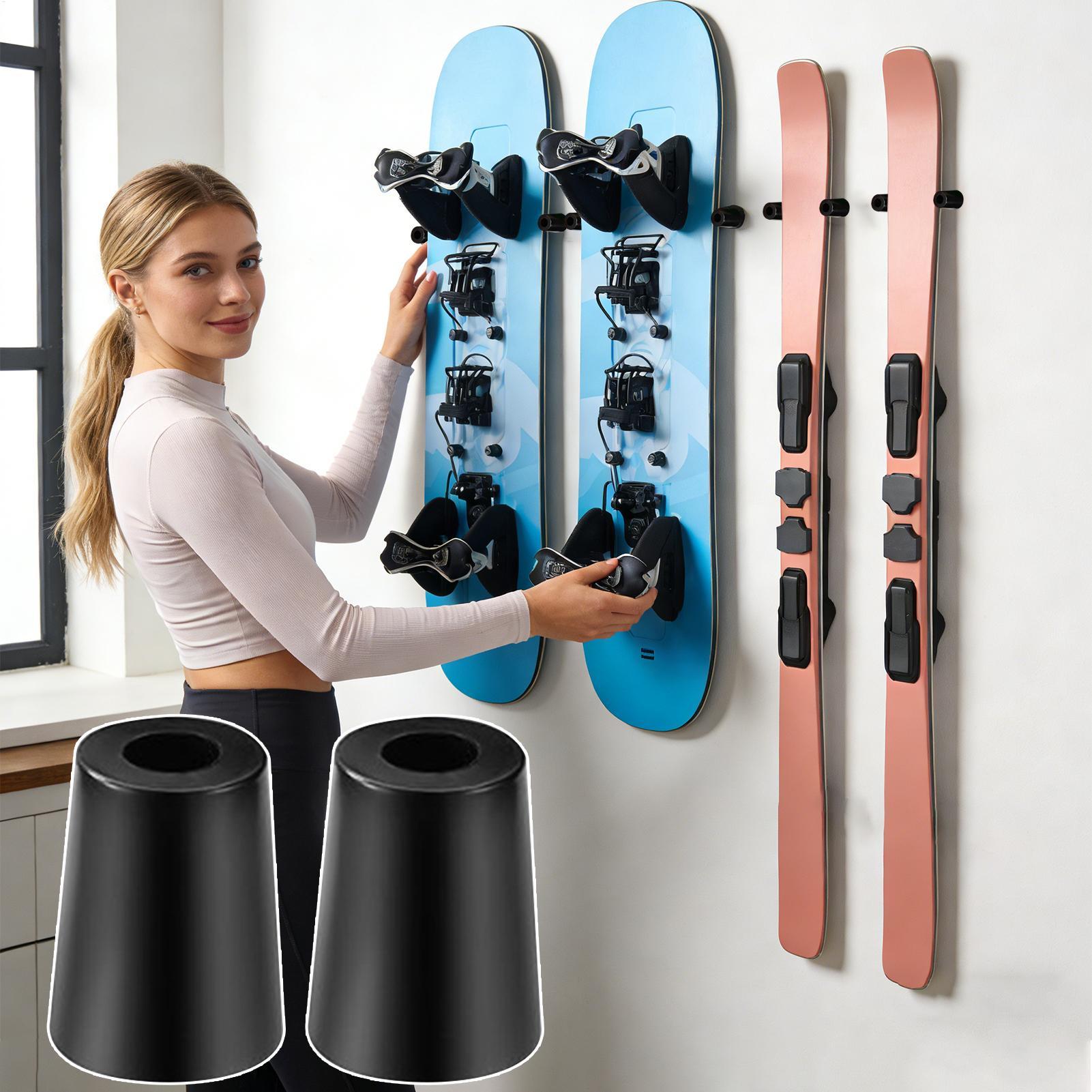 Ski Holders For Wall Vertical  - Sports Equipment Garage Storage recension och pris