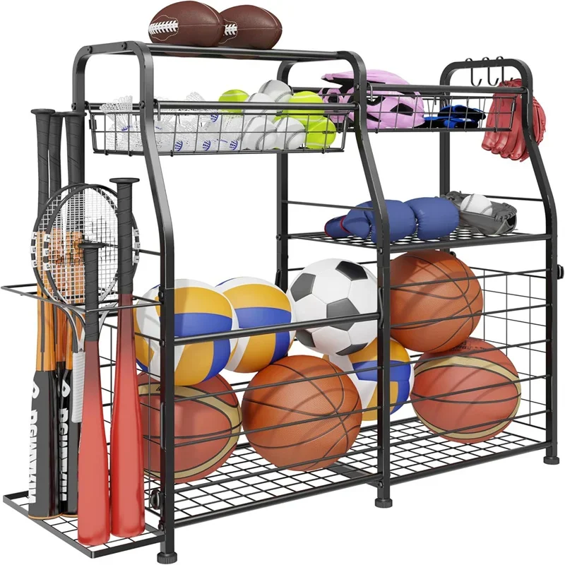 2026 Ball Storage Rack Garage  - Sports Equipment Garage Storage recension och pris